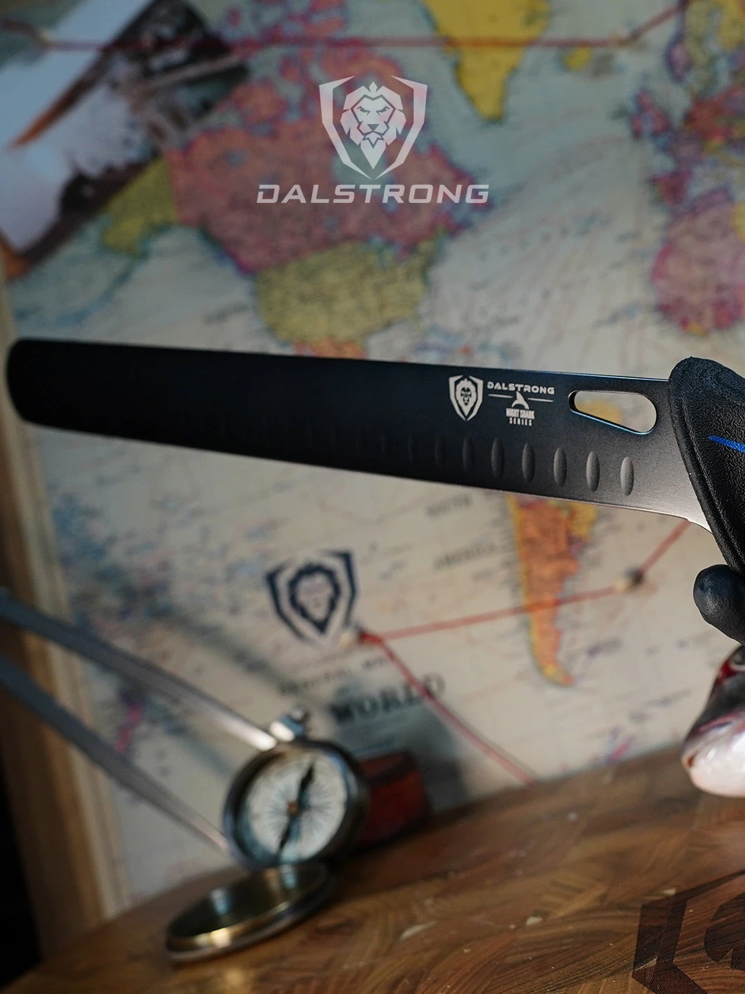 Slicing & Carving Knife 12" | Night Shark Series | NSF Certified | Dalstrong © 10 Slicing & Carving Knife 12" | Night Shark Series | NSF Certified | Dalstrong © - Image 8