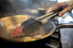 Food Tongs 12" | Scalloped Silicone Tips | Dalstrong © -Dalstrong 12inchSiliconeTongs 1