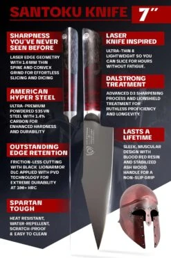 Santoku Knife 7" | Spartan Ghost Series | Dalstrong © 17 Santoku Knife 7" | Spartan Ghost Series | Dalstrong © -Dalstrong 5 4 1080x de254517 2fd7 47cb adb5 334d3852d088