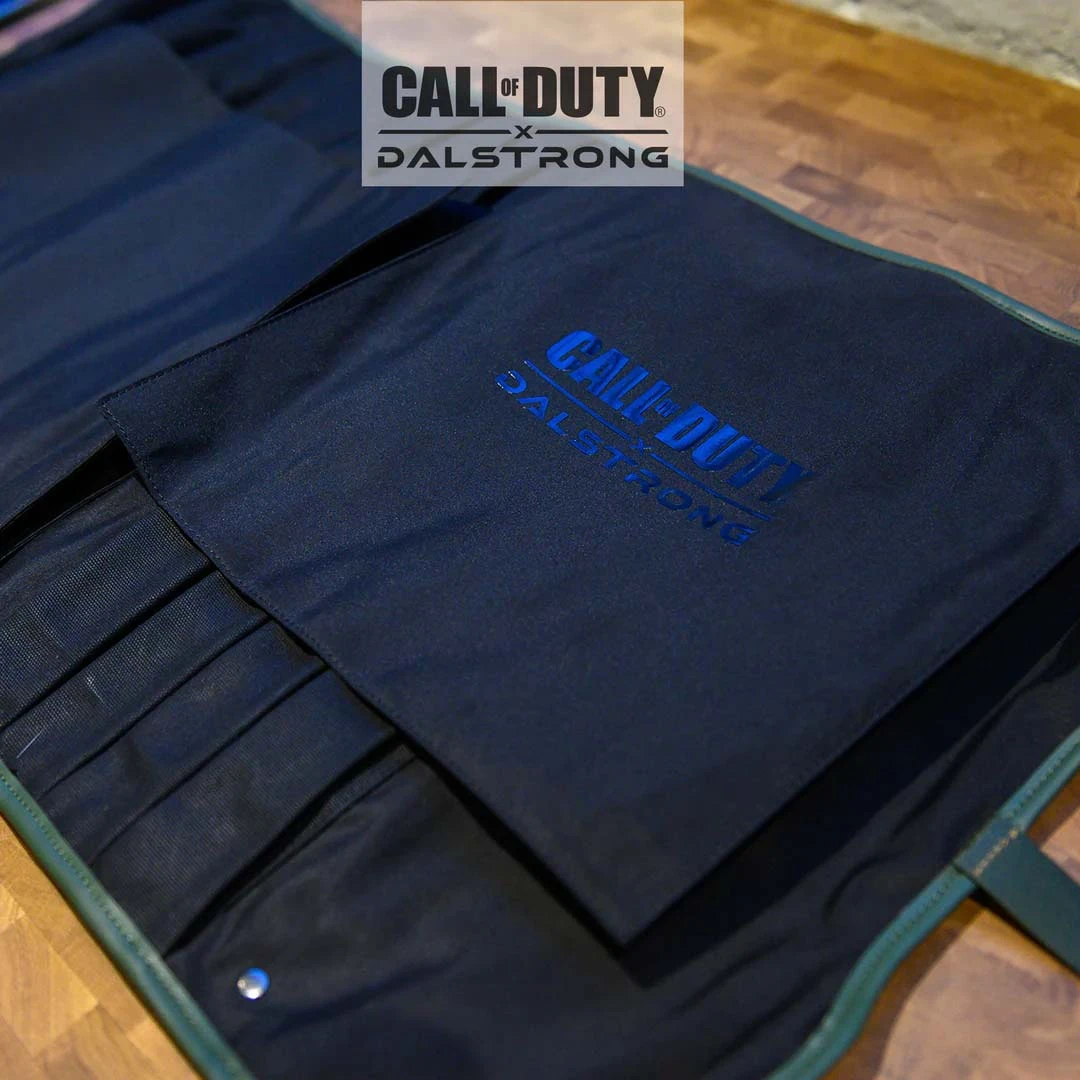 Canvas Knife Roll | Call Of Duty © Edition | Black Waxed Canvas | EXCLUSIVE COLLECTOR ROLL | Dalstrong © 9 Canvas Knife Roll | Call Of Duty © Edition | Black Waxed Canvas | EXCLUSIVE COLLECTOR ROLL | Dalstrong © - Image 7