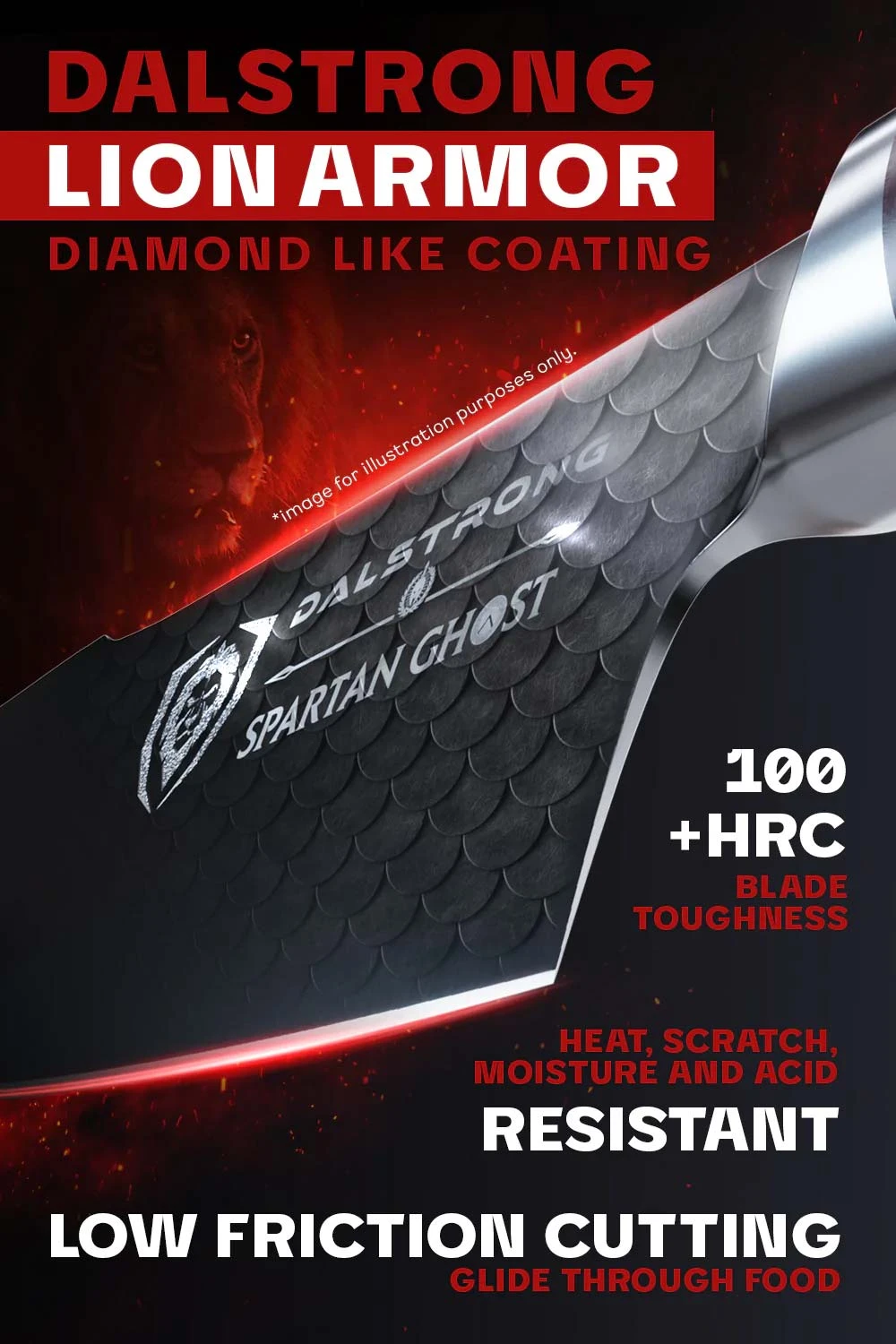 Santoku Knife 7" | Spartan Ghost Series | Dalstrong © 8 Santoku Knife 7" | Spartan Ghost Series | Dalstrong © - Image 6