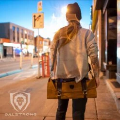 12oz Heavy Duty Canvas & Leather | Desert Drifter Brown | Nomad Knife Roll | Dalstrong © -Dalstrong 9 2