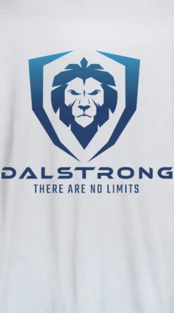 No Limits: Basic Logo Tee | Dalstrong © -Dalstrong A WHITE T Shirt Detail BACK