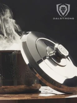 5 Quart Stock Pot | Hammered Finish Silver | Avalon Series | Dalstrong © -Dalstrong AS 5QTSilverPot1 1080x 4f99a60e bf40 4809 b9f7 33818981d1cf