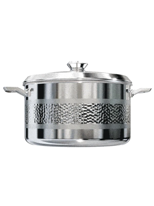 8 Quart Stock Pot | Hammered Finish Silver | Avalon Series | Dalstrong © 4 8 Quart Stock Pot | Hammered Finish Silver | Avalon Series | Dalstrong © - Image 2