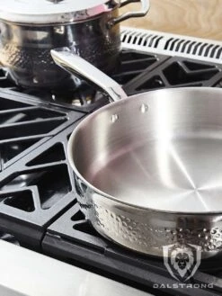 12" Sauté Frying Pan | Hammered Finish Silver | Avalon Series | Dalstrong © 14 12" Sauté Frying Pan | Hammered Finish Silver | Avalon Series | Dalstrong © -Dalstrong AS Saute1 1080x db38145c e7c7 4139 9640 70505c243597