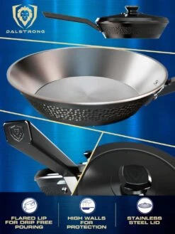 10" Frying Pan & Skillet | Hammered Finish Black | Avalon Series | Dalstrong © 11 10" Frying Pan & Skillet | Hammered Finish Black | Avalon Series | Dalstrong © -Dalstrong AS 10in Skillet Frypan Black MULTIANGLE2 WEB v2.01 1080x 2cb57460 cb61 45c4 93e0 53a9f622d65f