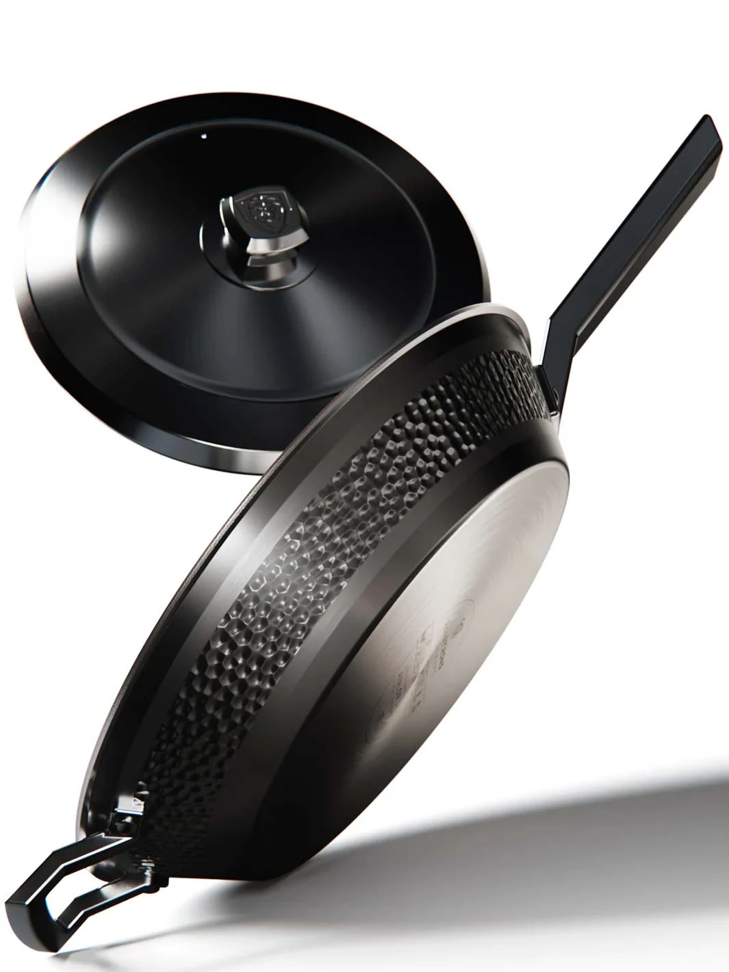 12" Frying Pan & Skillet | Hammered Finish Black | Avalon Series | Dalstrong © 3 12" Frying Pan & Skillet | Hammered Finish Black | Avalon Series | Dalstrong ©