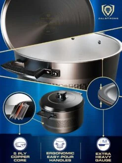 8 Quart Stock Pot | Hammered Finish Black | Avalon Series | Dalstrong © 10 8 Quart Stock Pot | Hammered Finish Black | Avalon Series | Dalstrong © -Dalstrong AV 8QT Stock Pot Black MULTIANGLE1 WEB v4.01 1080x 2fce3c19 8336 402f bff5 43e26d2c409b