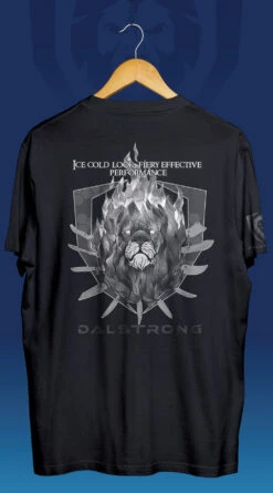 Light Your Fire Tee 17 Light Your Fire Tee -Dalstrong BLACK T Shirt Back Design 3 1