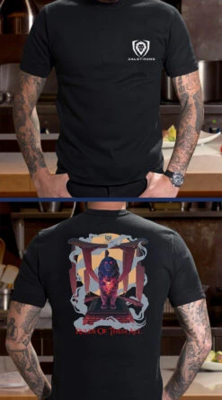 Ruler Of Them All Tee 16 Ruler Of Them All Tee -Dalstrong BLACK T Shirt Color StoneLion mantattoo