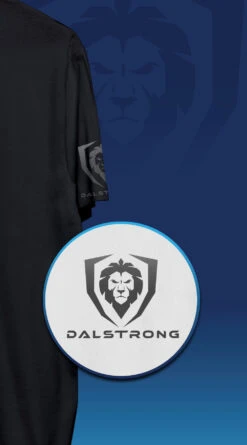 Lionheart Tee -Dalstrong BLACK T Shirt Detail Arm