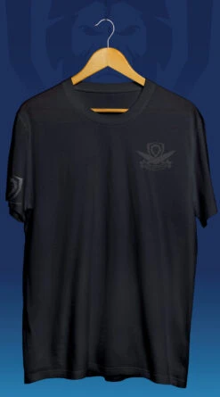 Lionheart Tee -Dalstrong BLACK T Shirt Front Design