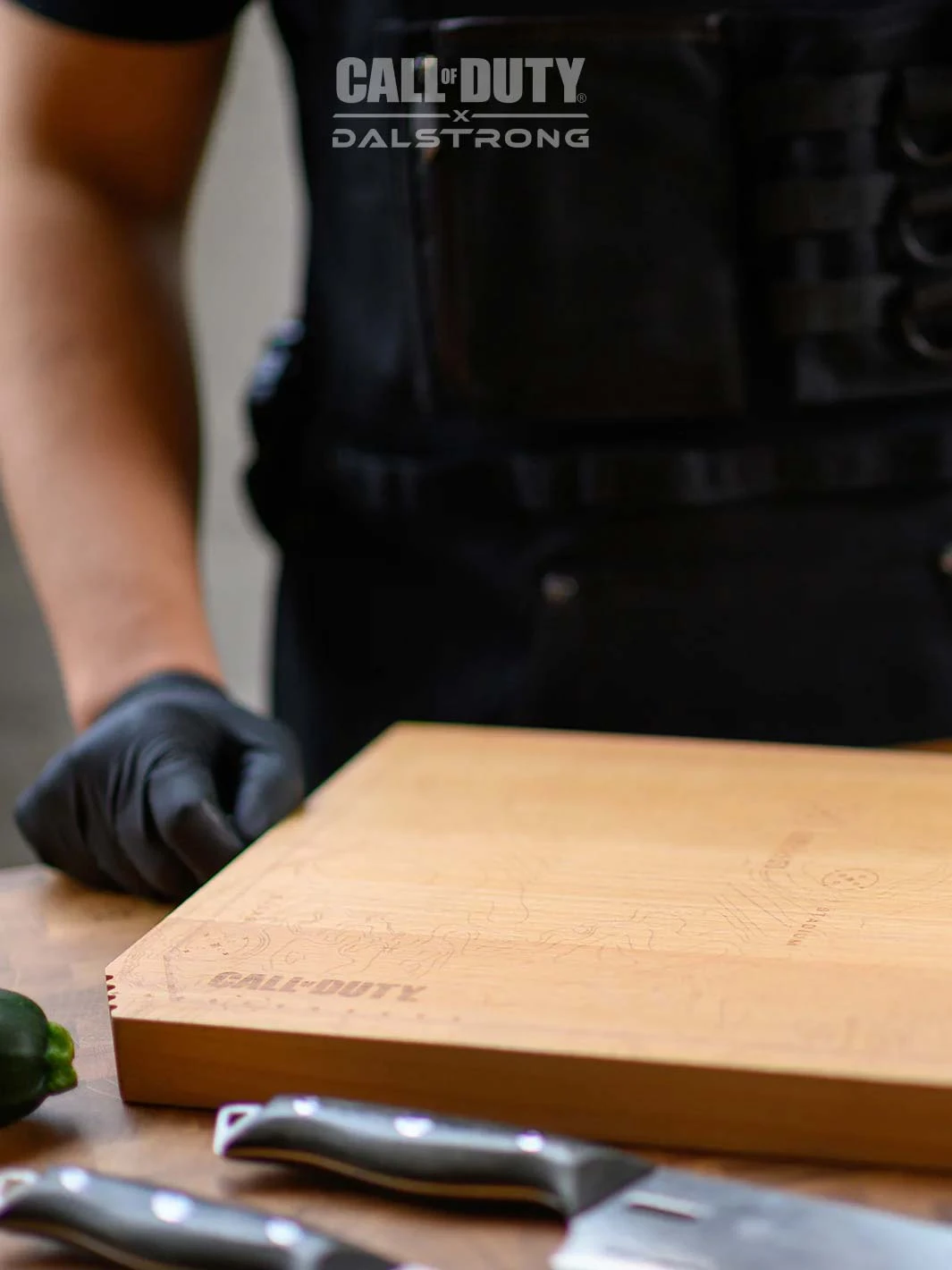 Cutting Board With Rubberwood Stand | Call Of Duty © Edition | EXCLUSIVE COLLECTOR BOARD | Dalstrong © 10 Cutting Board With Rubberwood Stand | Call Of Duty © Edition | EXCLUSIVE COLLECTOR BOARD | Dalstrong © - Image 8
