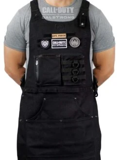 Canvas Chef Apron | Call Of Duty © Edition | Black Waxed Canvas | EXCLUSIVE COLLECTOR APRON | Dalstrong ©