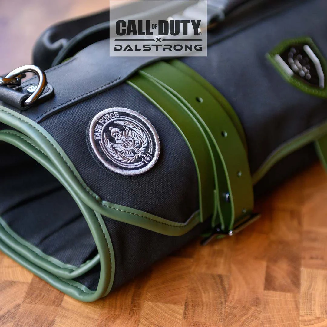 Canvas Knife Roll | Call Of Duty © Edition | Black Waxed Canvas | EXCLUSIVE COLLECTOR ROLL | Dalstrong © 6 Canvas Knife Roll | Call Of Duty © Edition | Black Waxed Canvas | EXCLUSIVE COLLECTOR ROLL | Dalstrong © - Image 4