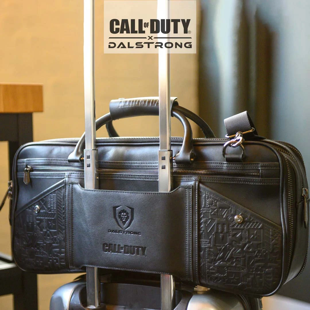 Limited Edition Leather Knife Bag | Call Of Duty © Edition | Black Genuine Leather | EXCLUSIVE COLLECTOR BAG | Dalstrong © 6 Limited Edition Leather Knife Bag | Call Of Duty © Edition | Black Genuine Leather | EXCLUSIVE COLLECTOR BAG | Dalstrong © - Image 4