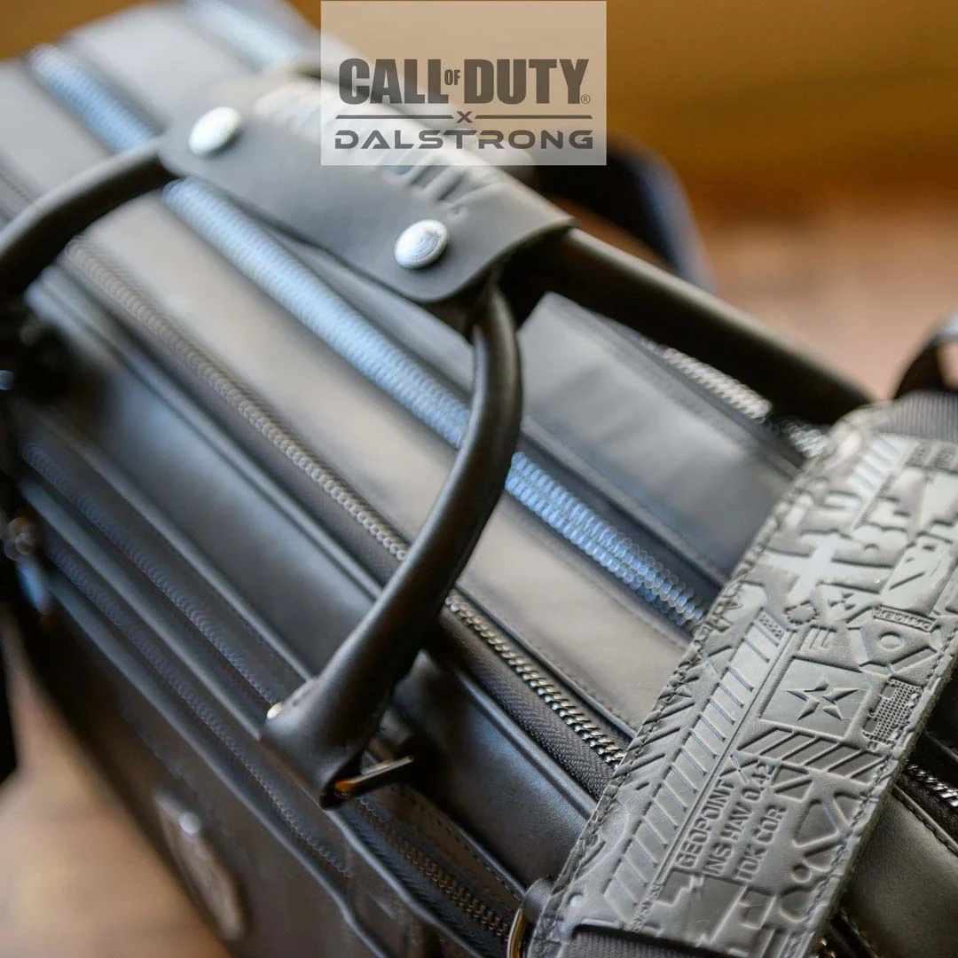 Limited Edition Leather Knife Bag | Call Of Duty © Edition | Black Genuine Leather | EXCLUSIVE COLLECTOR BAG | Dalstrong © 4 Limited Edition Leather Knife Bag | Call Of Duty © Edition | Black Genuine Leather | EXCLUSIVE COLLECTOR BAG | Dalstrong © - Image 2
