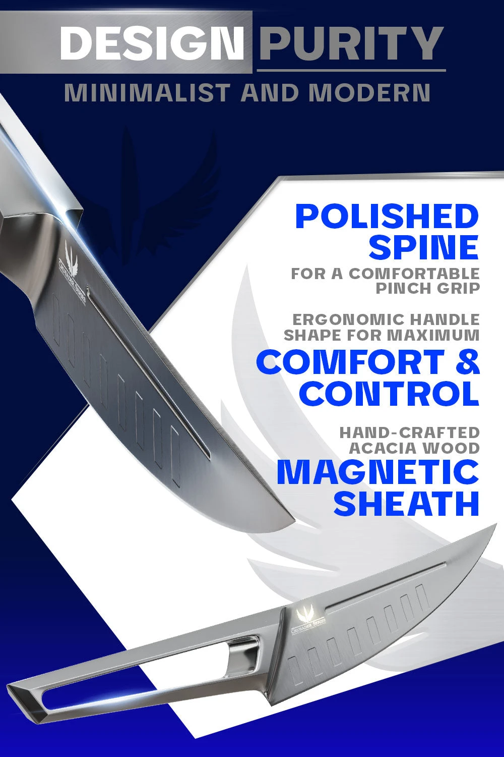 Fillet Knife 6.5" | Crusader Series | NSF Certified | Dalstrong © 5 Fillet Knife 6.5" | Crusader Series | NSF Certified | Dalstrong © - Image 3