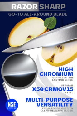 Utility Knife 6" | Crusader Series | NSF Certified | Dalstrong © 15 Utility Knife 6" | Crusader Series | NSF Certified | Dalstrong © -Dalstrong CS 6in Utility LISTING 2