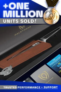 Santoku Knife 7" | Crusader Series | NSF Certified | Dalstrong © -Dalstrong CS 7in Santoku LISTING 6