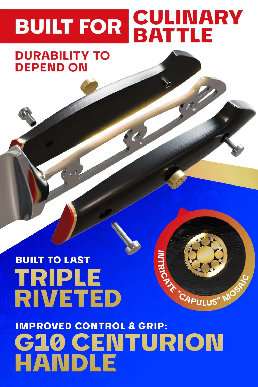 Slicing & Carving Knife 12" | Centurion Series | Dalstrong © 5 Slicing & Carving Knife 12" | Centurion Series | Dalstrong © - Image 3