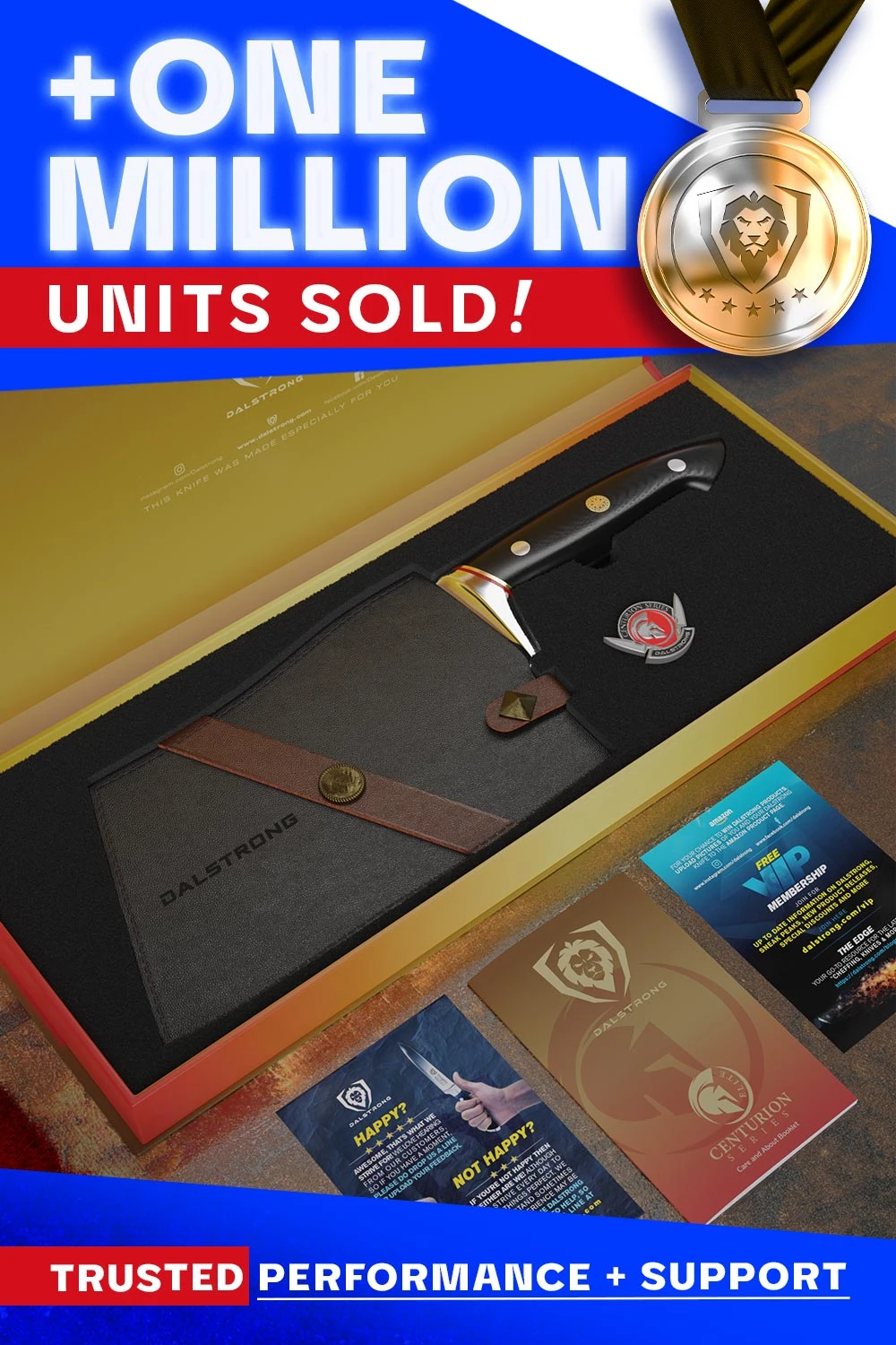 Cleaver Knife 7" | Centurion Series | Dalstrong © 8 Cleaver Knife 7" | Centurion Series | Dalstrong © - Image 6