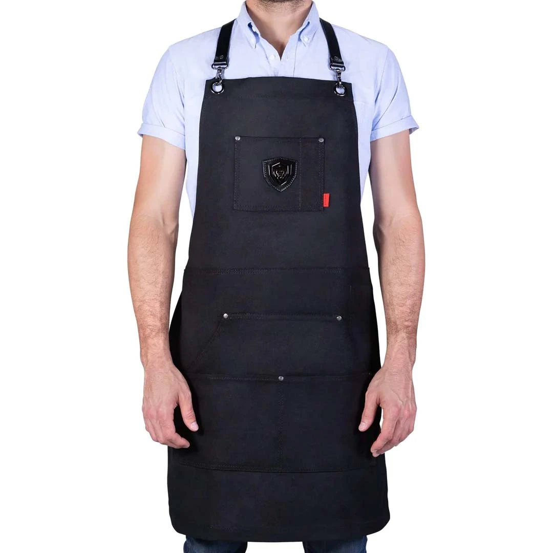 Sous Team Apron | Heavy-Duty Waxed Canvas | Professional Chef's Kitchen Apron | Dalstrong © 4 Sous Team Apron | Heavy-Duty Waxed Canvas | Professional Chef's Kitchen Apron | Dalstrong © - Image 2