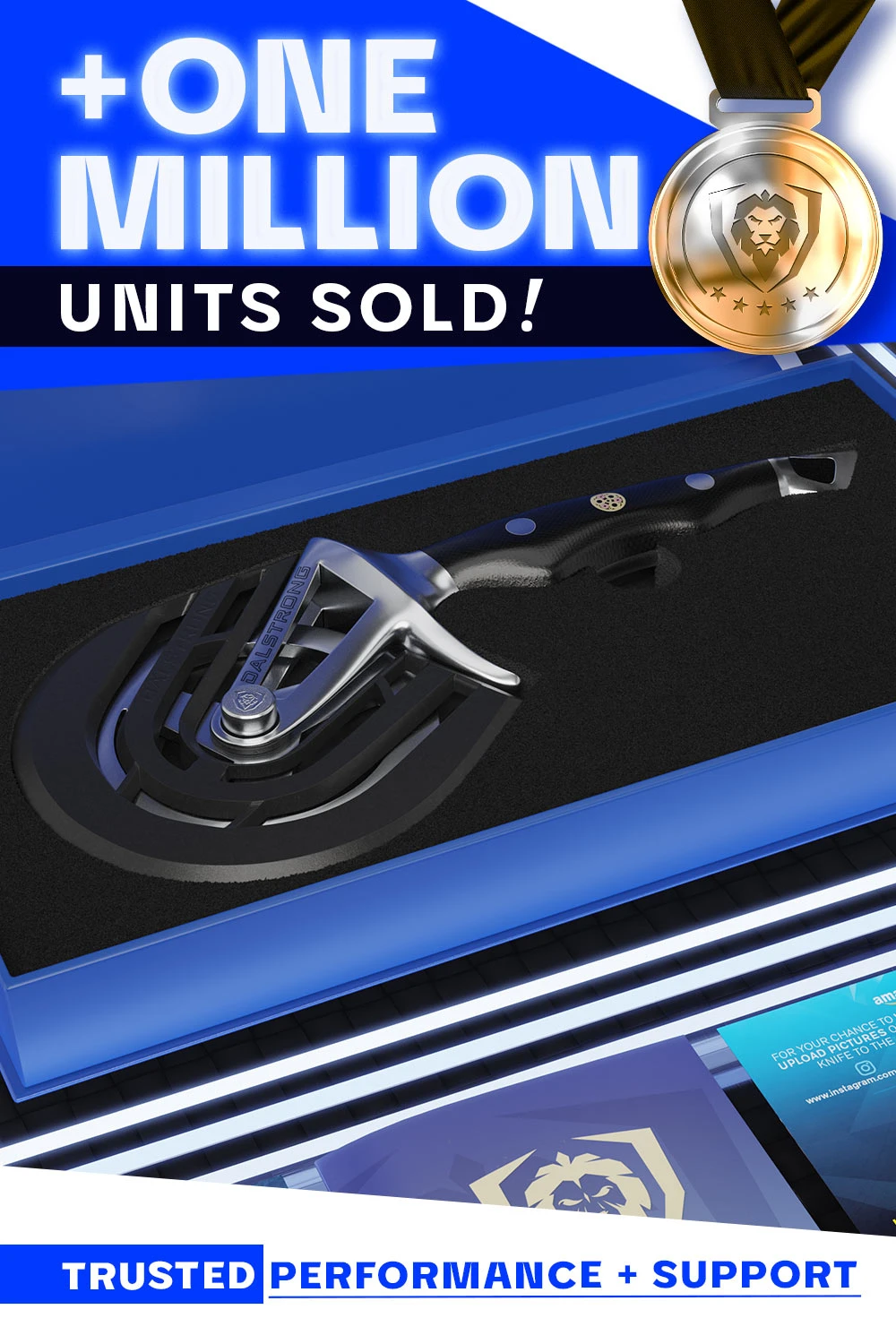 Pizza Wheel & Cutter | "The Orbit Razor" | Dalstrong © 10 Pizza Wheel & Cutter | "The Orbit Razor" | Dalstrong © - Image 8