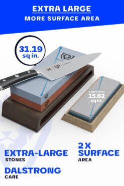 #1000 / #6000 Grit With Nagura Stone & Rust Eraser | Premium Whetstone Kit | Dalstrong © 14 #1000 / #6000 Grit With Nagura Stone & Rust Eraser | Premium Whetstone Kit | Dalstrong © -Dalstrong DS Premium Whetstone Set Listing Images Image 3 1