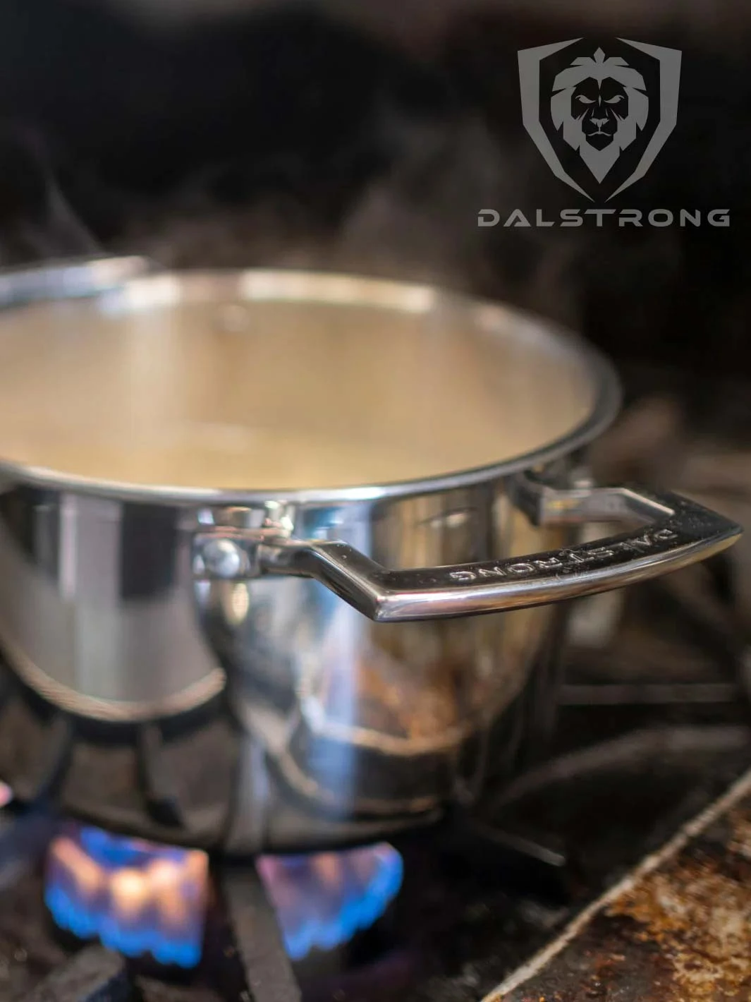 5 Quart Sauce Pot | Silver | Oberon Series | Dalstrong © 6 5 Quart Sauce Pot | Silver | Oberon Series | Dalstrong © - Image 4