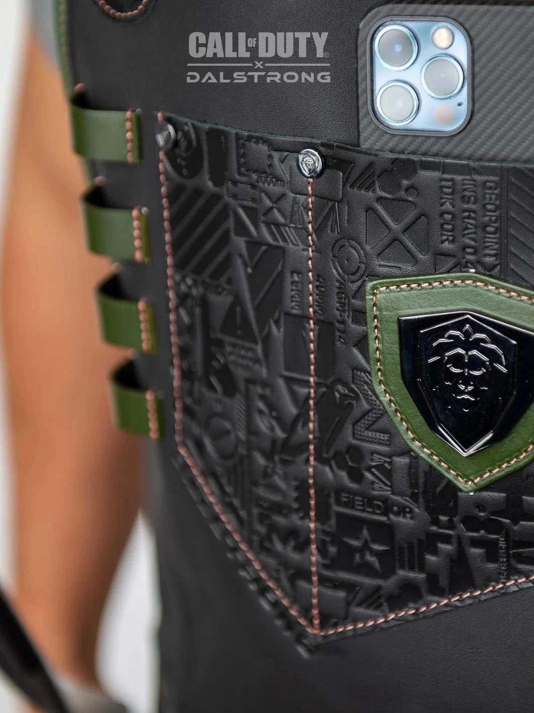 Limited Edition Chef Leather Apron | Call Of Duty © Edition | Black Genuine Leather | EXCLUSIVE COLLECTOR APRON | Dalstrong © 6 Limited Edition Chef Leather Apron | Call Of Duty © Edition | Black Genuine Leather | EXCLUSIVE COLLECTOR APRON | Dalstrong © - Image 4