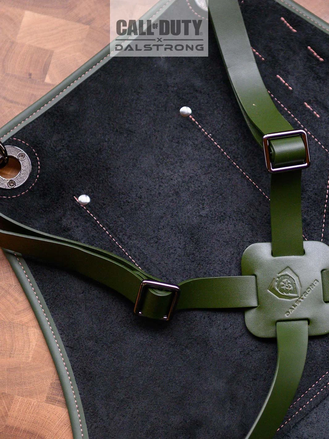 Limited Edition Chef Leather Apron | Call Of Duty © Edition | Black Genuine Leather | EXCLUSIVE COLLECTOR APRON | Dalstrong © 5 Limited Edition Chef Leather Apron | Call Of Duty © Edition | Black Genuine Leather | EXCLUSIVE COLLECTOR APRON | Dalstrong © - Image 3