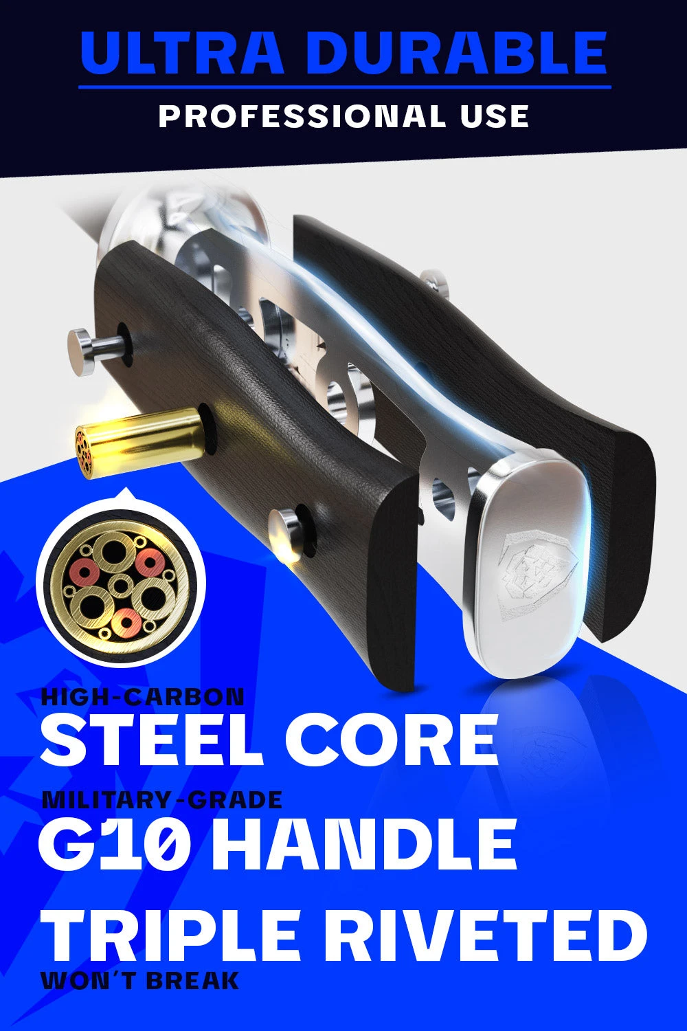 Honing Rod 10" | Ceramic Coating | Dalstrong © 6 Honing Rod 10" | Ceramic Coating | Dalstrong © - Image 4