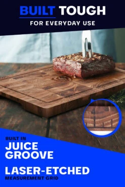 Teak Cutting Board | Medium Size | Dalstrong © 11 Teak Cutting Board | Medium Size | Dalstrong © -Dalstrong DS 15x12 Teak Borad LISTING 3