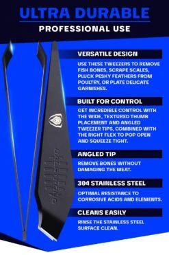 Professional Fish Tweezers | Dalstrong © -Dalstrong DS Fish Tweezers LISTING 5