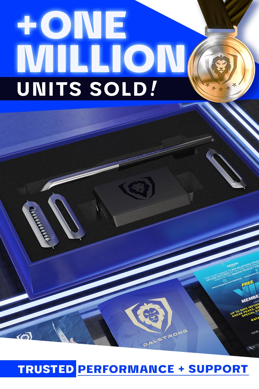 Swivel Straight Peeler | 3 Blades Case | Dalstrong © 8 Swivel Straight Peeler | 3 Blades Case | Dalstrong © - Image 6