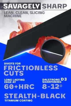 Slicing & Carving Knife 12" | Delta Wolf Series | Dalstrong © 14 Slicing & Carving Knife 12" | Delta Wolf Series | Dalstrong © -Dalstrong DWS 12in Slicer Knife img02 1080x 4a956c89 28ad 4f2b b110 0b835611d389