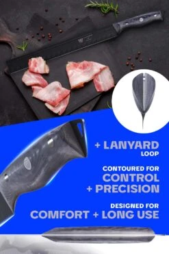 Slicing & Carving Knife 12" | Delta Wolf Series | Dalstrong © 17 Slicing & Carving Knife 12" | Delta Wolf Series | Dalstrong © -Dalstrong DWS 12in Slicer Knife img04 1080x 1070a6e3 7db2 41fb 84e7 35a0fb00ec0a