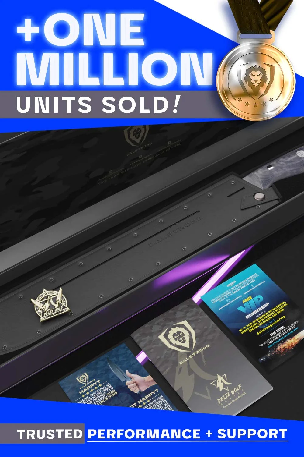 Slicing & Carving Knife 12" | Delta Wolf Series | Dalstrong © 9 Slicing & Carving Knife 12" | Delta Wolf Series | Dalstrong © - Image 7