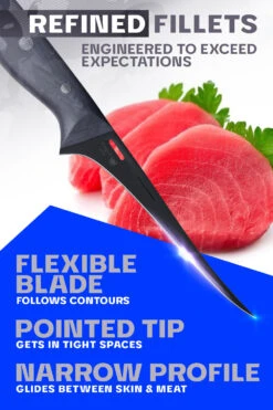 Fillet Knife 6" | Delta Wolf Series | Dalstrong © 16 Fillet Knife 6" | Delta Wolf Series | Dalstrong © -Dalstrong DWS Fillet Knife 6in img03