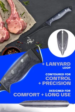 Fillet Knife 6" | Delta Wolf Series | Dalstrong © 19 Fillet Knife 6" | Delta Wolf Series | Dalstrong © -Dalstrong DWS Fillet Knife 6in img05