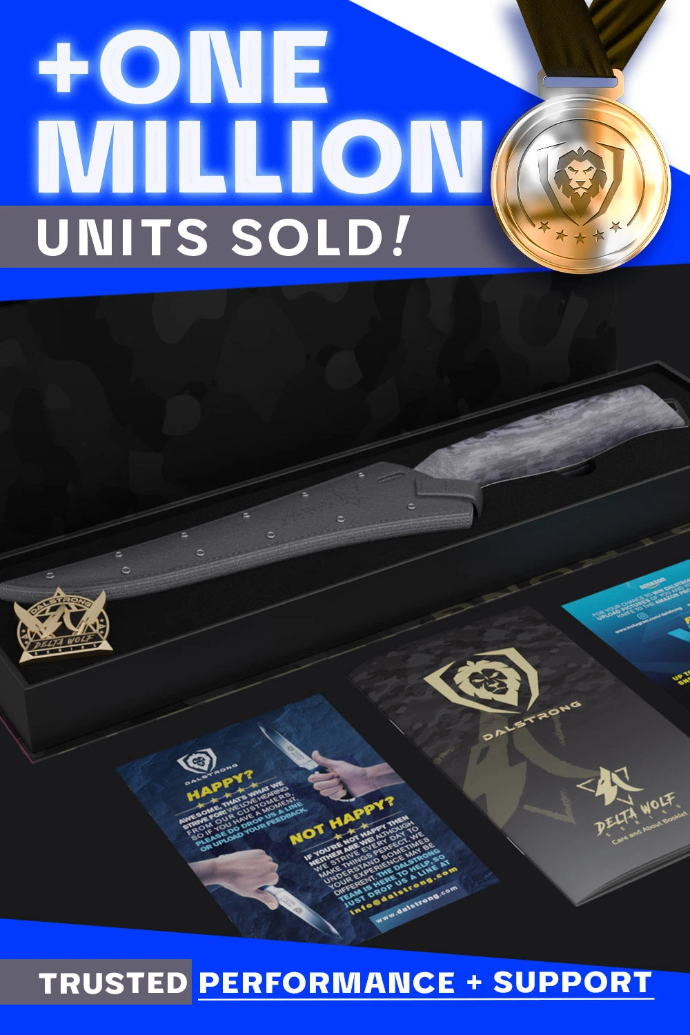 Fillet Knife 6" | Delta Wolf Series | Dalstrong © 10 Fillet Knife 6" | Delta Wolf Series | Dalstrong © - Image 8