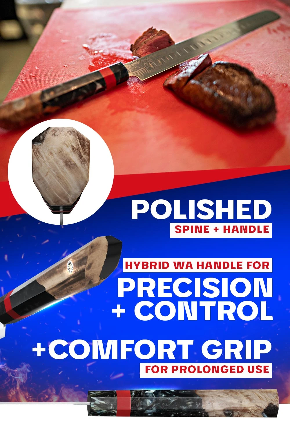 Slicer Knife 12" | Firestorm Alpha Series | Dalstrong © 7 Slicer Knife 12" | Firestorm Alpha Series | Dalstrong © - Image 5