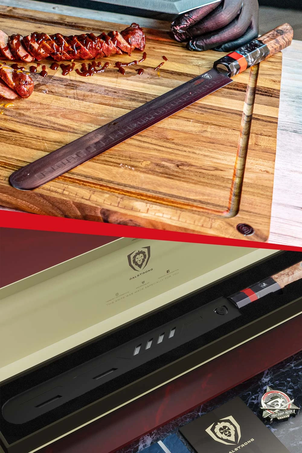 Slicer Knife 12" | Firestorm Alpha Series | Dalstrong © 8 Slicer Knife 12" | Firestorm Alpha Series | Dalstrong © - Image 6