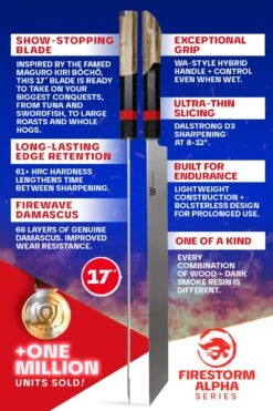 Helios Chef Slicer 17" | Included Display Stand | Firestorm Alpha Series | Dalstrong © 19 Helios Chef Slicer 17" | Included Display Stand | Firestorm Alpha Series | Dalstrong © -Dalstrong FAS 17in Tuna Editable 6