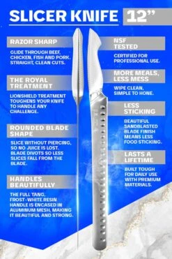 Slicing & Carving Knife 12" | Frost Fire Series | NSF Certified | Dalstrong © 14 Slicing & Carving Knife 12" | Frost Fire Series | NSF Certified | Dalstrong © -Dalstrong FFS 12 slicer image 5 1080x e4a9f2d9 e233 4fb7 bced e2a52807fc9f