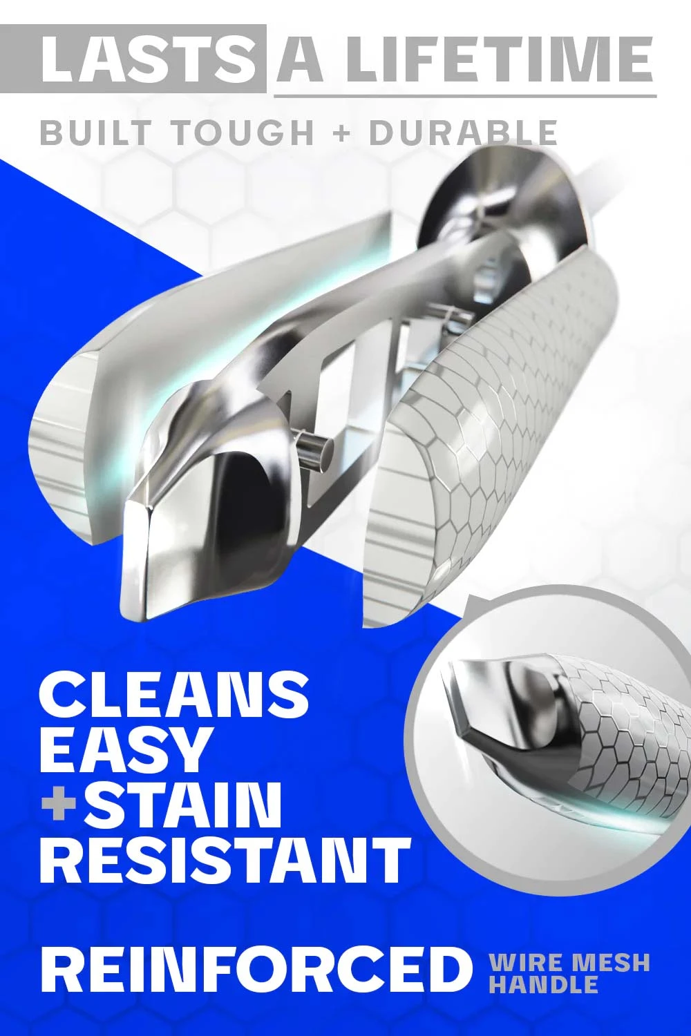 Honing Rod 10" | Frost Fire Series | NSF Certified | Dalstrong © 5 Honing Rod 10" | Frost Fire Series | NSF Certified | Dalstrong © - Image 3