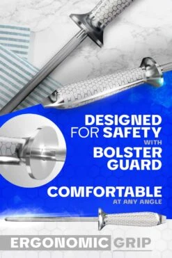 Honing Rod 10" | Frost Fire Series | NSF Certified | Dalstrong © 15 Honing Rod 10" | Frost Fire Series | NSF Certified | Dalstrong © -Dalstrong FFS honing rod img04 1080x df9b4ab6 0659 4766 8a00 3d7e3c66872e