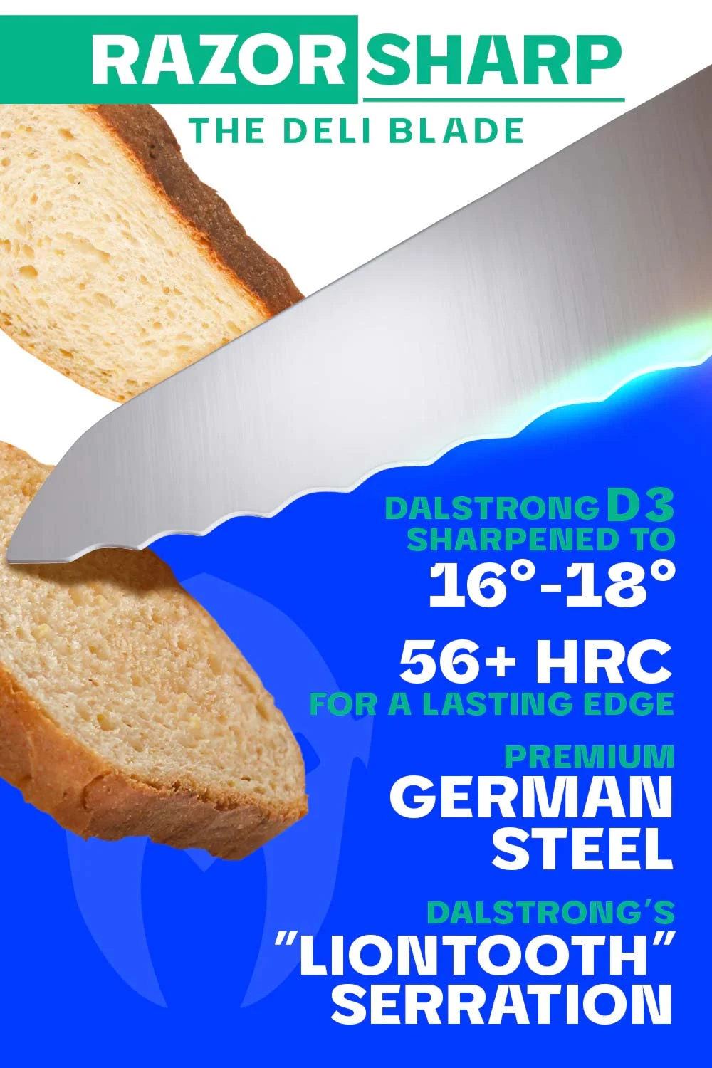 Serrated Utility Knife 5.5" | Gladiator Series | NSF Certified | Dalstrong © 5 Serrated Utility Knife 5.5" | Gladiator Series | NSF Certified | Dalstrong © - Image 3